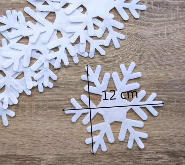 White_White_Felt_Snowflakes_Soft_Felt_Cutouts_Diy_And_Craft