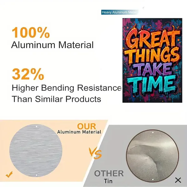 Multicolour_Great_Things_Take_Time_Quote_Urban_Graffiti_Motivational_Metal_Wall_Art_Glossy_Hd_Aluminum_Poster_Home_Decor