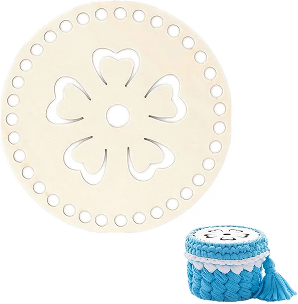 Beige_Crochet_Basket_Bottom_Home_Decor