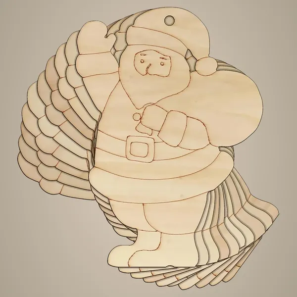 Beige_Wooden_Father_Christmas_Diy_And_Craft