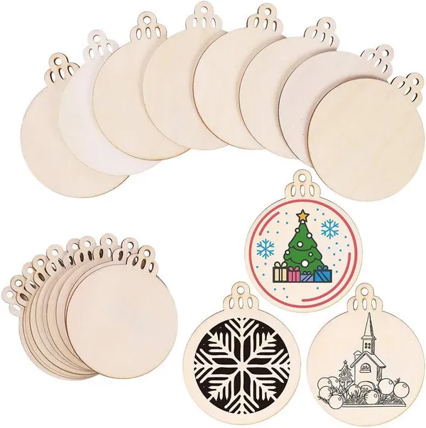 Beige_Diy_Wooden_Christmas_Ornaments_Unfinished_Predrilled_Wood_Slices_Circles_Diy_And_Craft