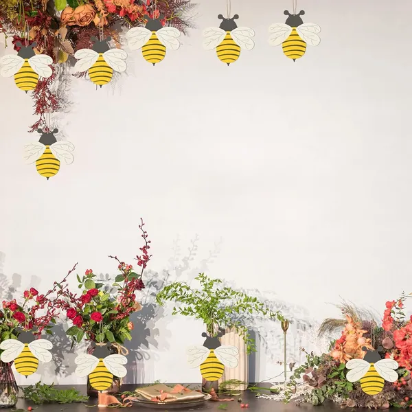 Beige_Honeybee_Wooden_Bee_Shape_Wood_Wedding