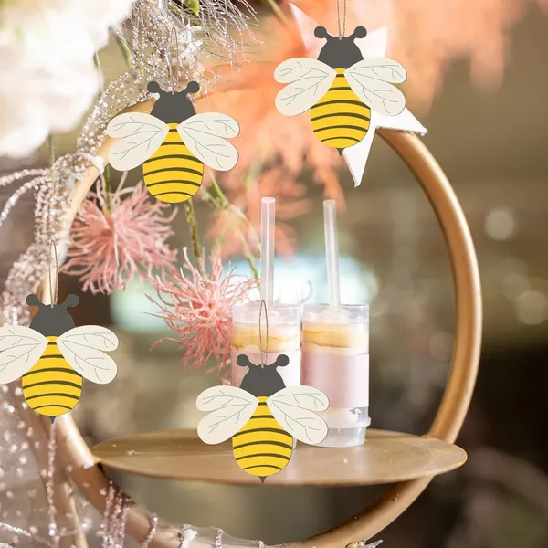 Beige_Honeybee_Wooden_Bee_Shape_Wood_Wedding