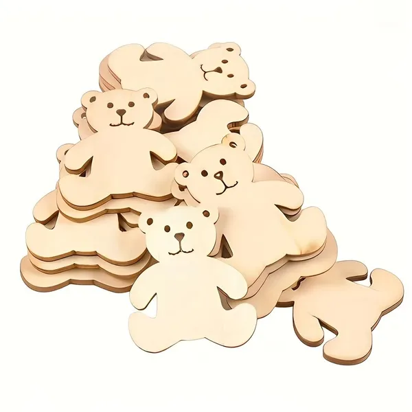 Beige_Wooden_Bear_Cutouts_Diy_And_Craft