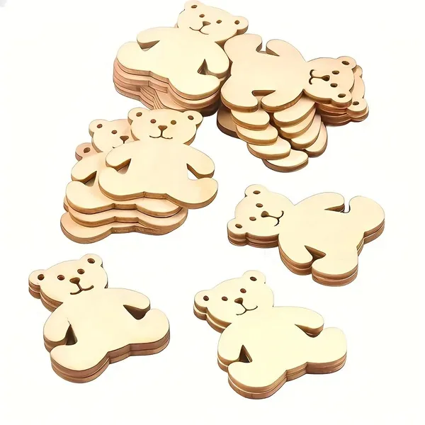 Beige_Wooden_Bear_Cutouts_Diy_And_Craft