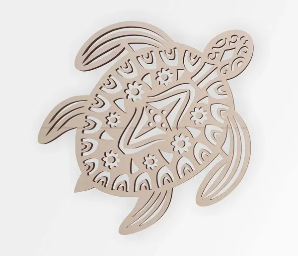 Beige_Wooden_Shape_Turtle_Home_Decor