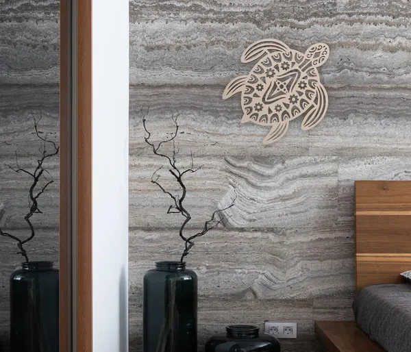 Beige_Wooden_Shape_Turtle_Home_Decor