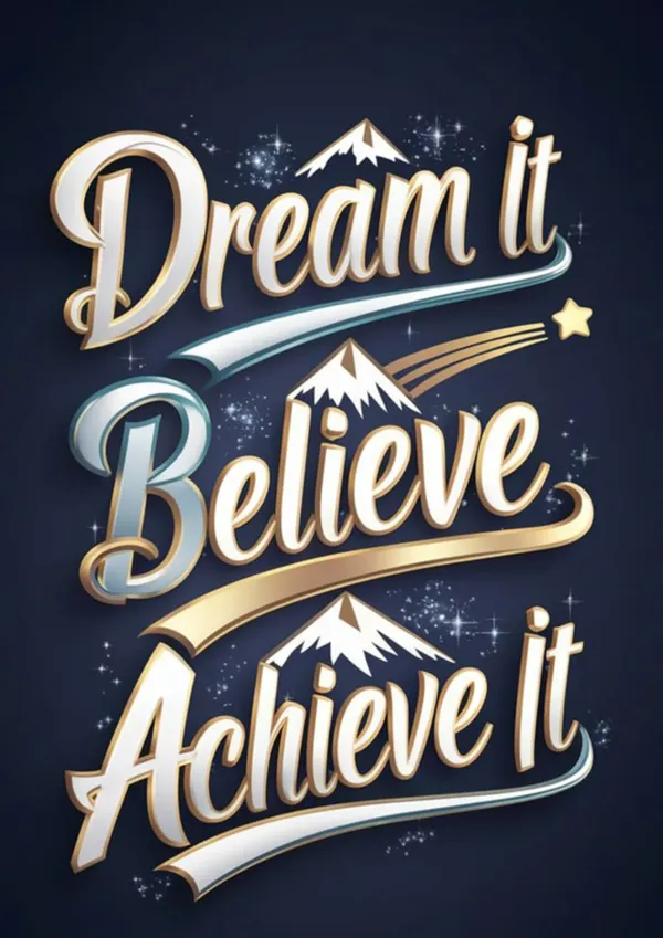 Multicolour_Dream_It_Believe_Achieve_It_Metal_Wall_Art_Motivational_Quote_Aluminum_Photo_Print_Home_Decor