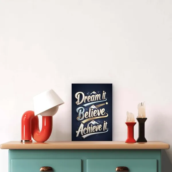 Multicolour_Dream_It_Believe_Achieve_It_Metal_Wall_Art_Motivational_Quote_Aluminum_Photo_Print_Home_Decor