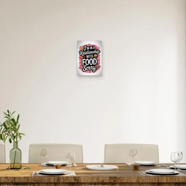Multicolour_Funny_Food_Quote_Glossy_Metal_Wall_Art_Home_Decor