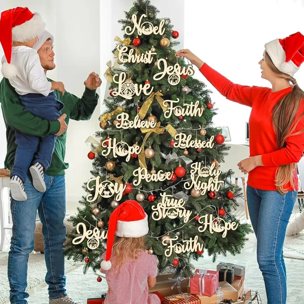 Beige_Christmas_Nativity_Scene_Tree_Ornaments_Christmas_Wooden_Hanging_Ornaments_Word_Sign_Religious_Letter_Hanging_Craft_General