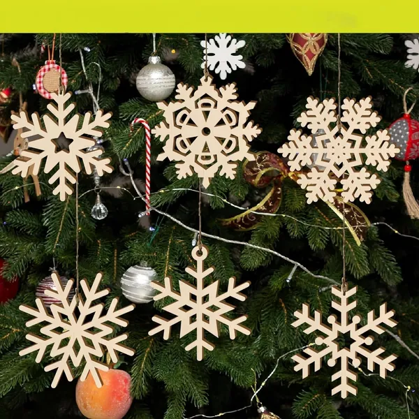 Beige_Wooden_Snowflake_Christmas_Ornaments_Xmas_Tree_Decorations_General