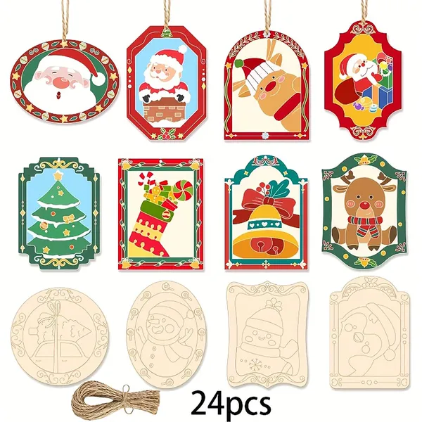 Beige_Wooden_Christmas_Ornaments_Diy_Xmas_Tree_Decorations_Kids