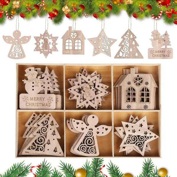 Beige_Christmas_Tree_Wooden_Ornaments_Diy_And_Craft