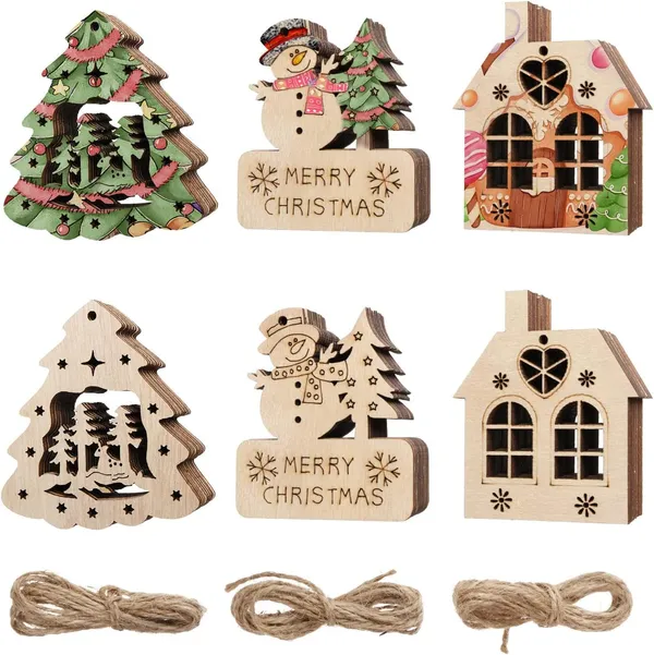 Beige_Wooden_Christmas_Decorations_Xmas_Tree_Hanging_Ornaments_General