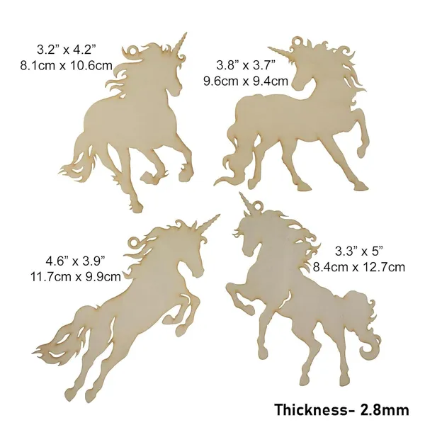 Beige_Wooden_Unicorn_Diy_Craft_Embellishment_Kids