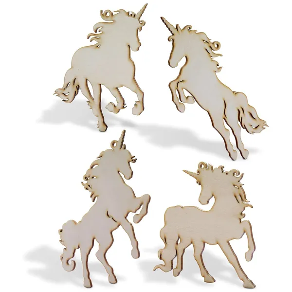 Beige_Wooden_Unicorn_Diy_Craft_Embellishment_Kids