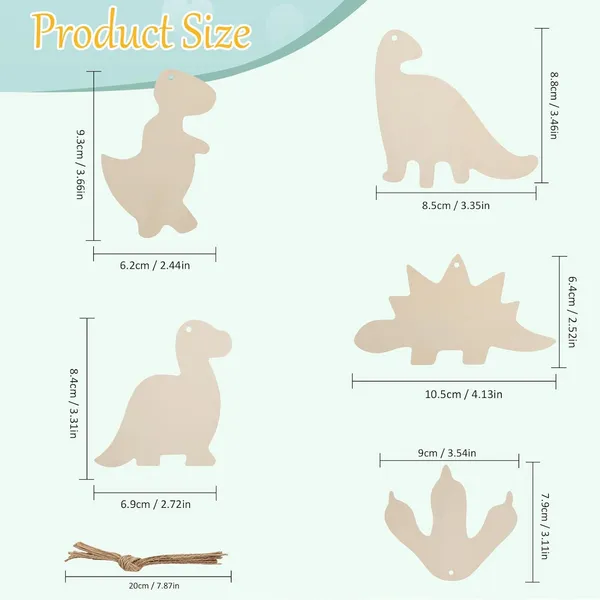 Beige_Styles_Unfinished_Wooden_Dinasour_Gift_Ornaments_Diy_Craft_Boy_Birthday_Present_Paintable_Blank_Natural_Dinasour_Cutouts_Style_Each_Diy_And_Craft