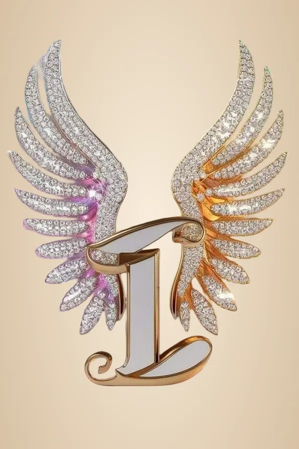 Multicolour_Letter_I_Wings_Design_Glossy_Aluminum_Photo_Print_Cm_Home_Decor