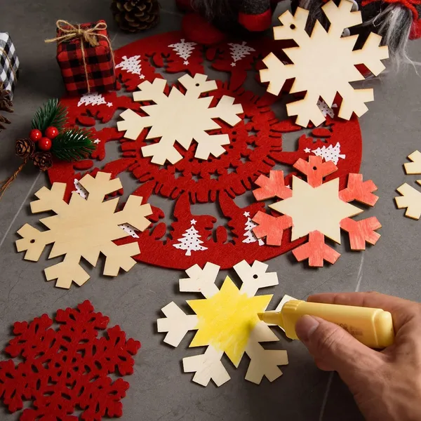 Beige_Wooden_Snowflakes_Diy_And_Craft