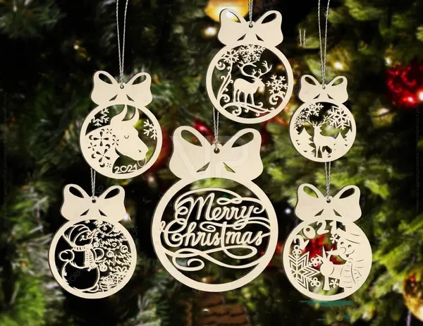 Beige_Wooden_Christmas_Balls_Tree_Decorations_Diy_And_Craft