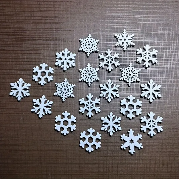 White_White_Felt_Snowflake_Decorations_Diy_And_Craft