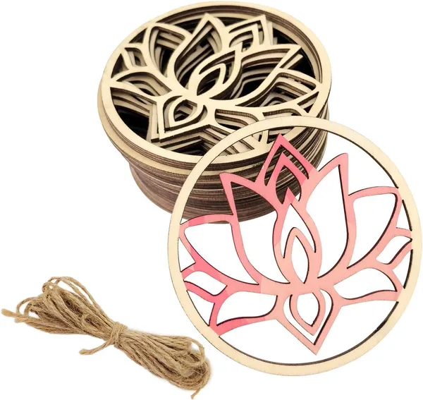 Beige_Wooden_Lotus_In_Circle_Cutouts_Diy_And_Craft