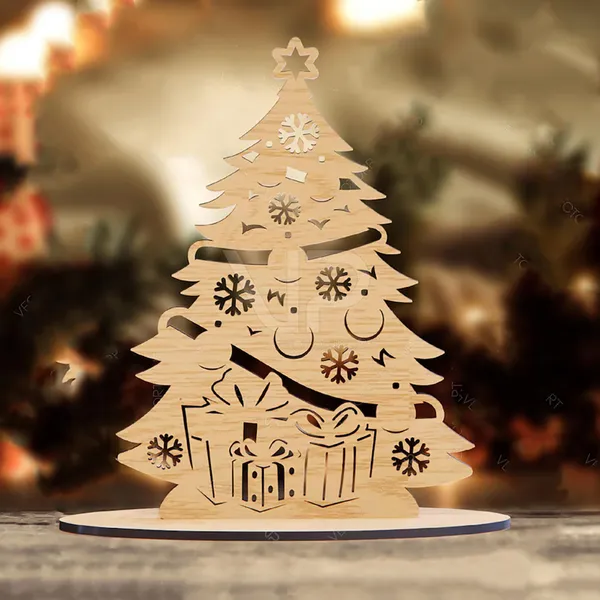 Beige_Christmas_Tree_Decoration_Diy_And_Craft