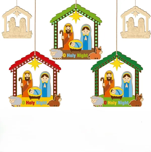 Beige_Christmas_Wooden_House_Craft_Kit_Kids