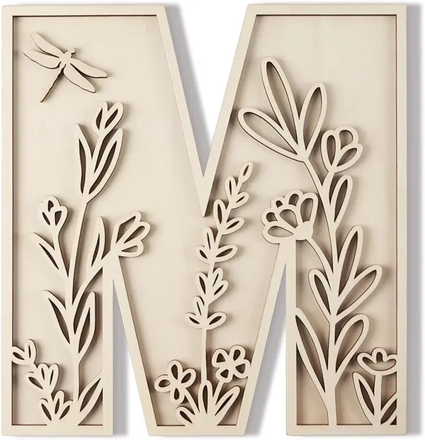 Beige_Large_Wooden_Letter_M_Home_Decor