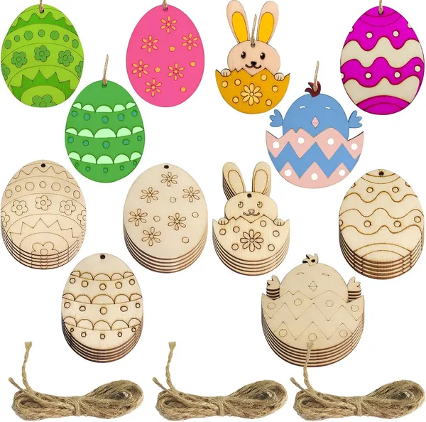 Beige_Easter_Egg_Wooden_Cutout_Diy_Craft_Kit_Kids