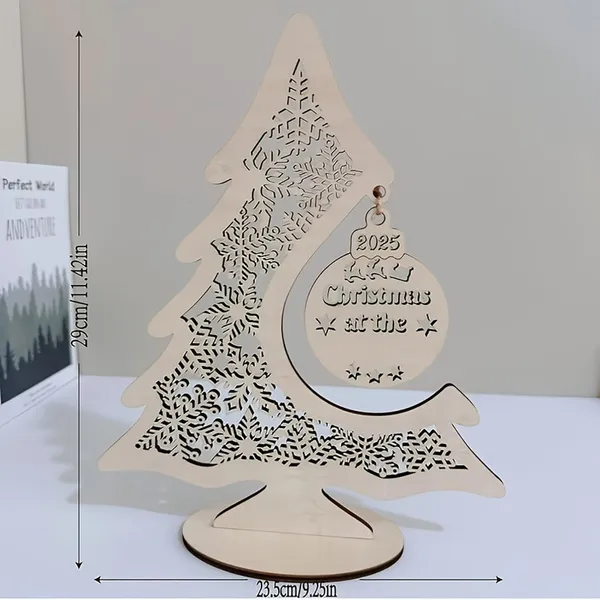 Beige_Wooden_Christmas_Tree_Diy_And_Craft
