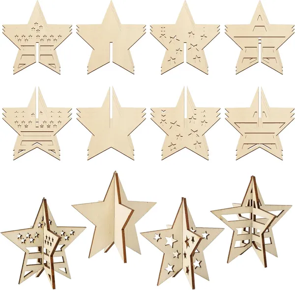 Beige_Diy_D_Star_Wooden_Crafts_Kids