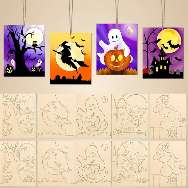 Beige_Large_Halloween_Unfinished_Wooden_Craft_Ornaments_Cm_Diy_And_Craft