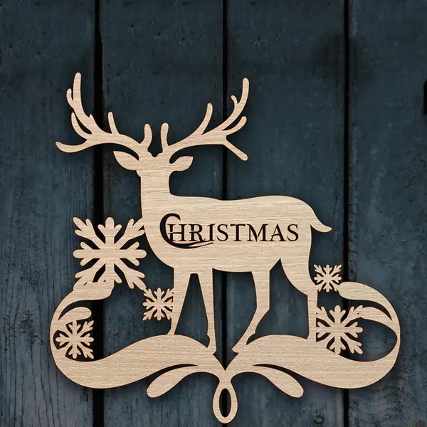 Beige_Wooden_Christmas_Deer_Door_Decor_Home_Decor