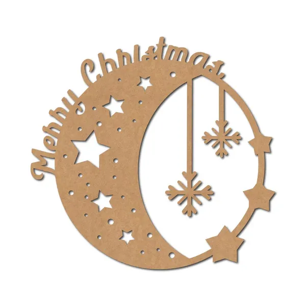 Beige_Christmas_Wreath_Cutout_Mdf_Wall_Hanging_Large_Round_Wooden_Holiday_Decor_Home_Decor