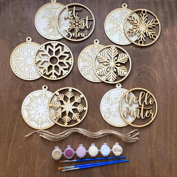 Beige_Diy_Snowflake_Ornaments_Kit_Kids