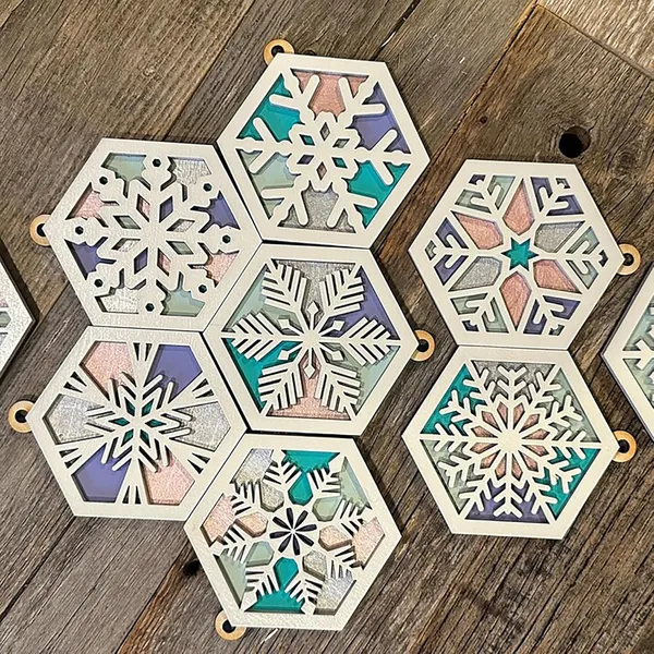 Beige_Diy_Snowflake_Hexagon_Ornaments_Painting_Kit_Diy_And_Craft