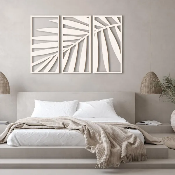Beige_Wooden_Leaf_Wall_Art_Home_Decor