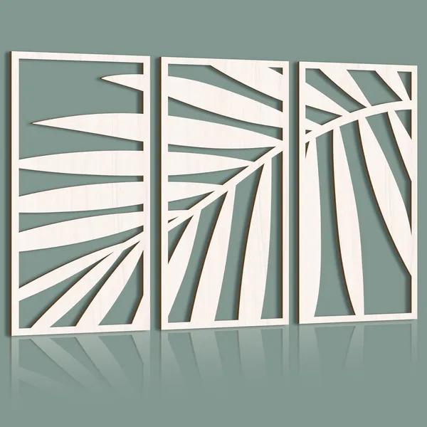 Beige_Wooden_Leaf_Wall_Art_Home_Decor