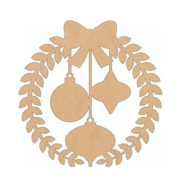 Beige_Mdf_Wreath_Diy_And_Craft