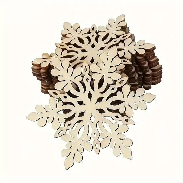 Beige_Wooden_Snowflake_Ornaments_Diy_And_Craft