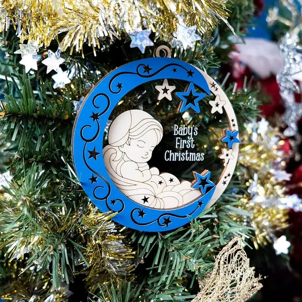 Beige_First_Christmas_Custom_Baby_S_Ornament_Baby