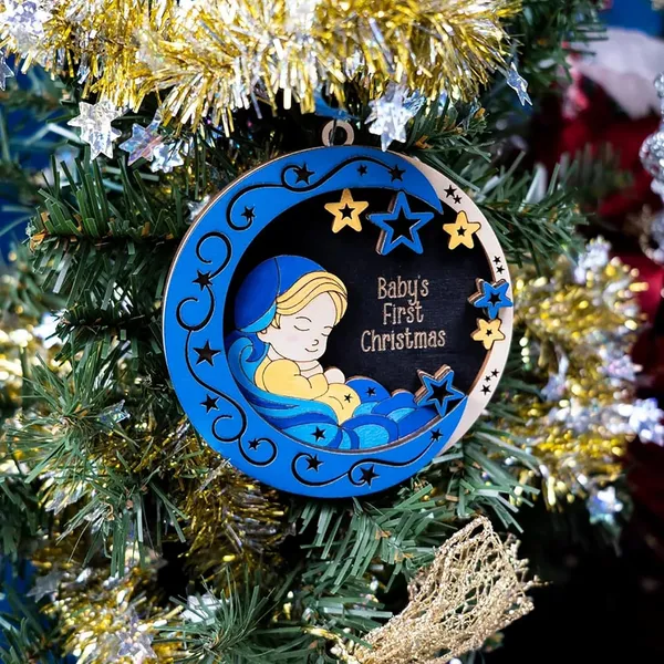 Beige_First_Christmas_Custom_Baby_S_Ornament_Baby