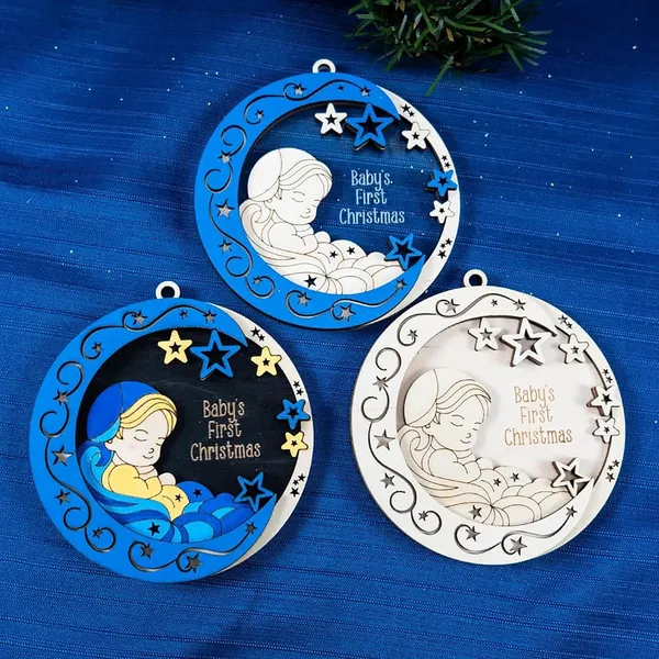 Beige_First_Christmas_Custom_Baby_S_Ornament_Baby