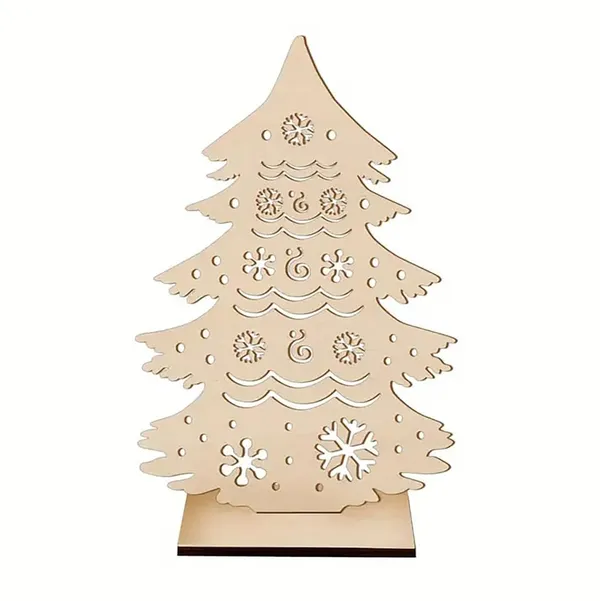Beige_Cliths_Wooden_Christmas_Tree_Home_Decor