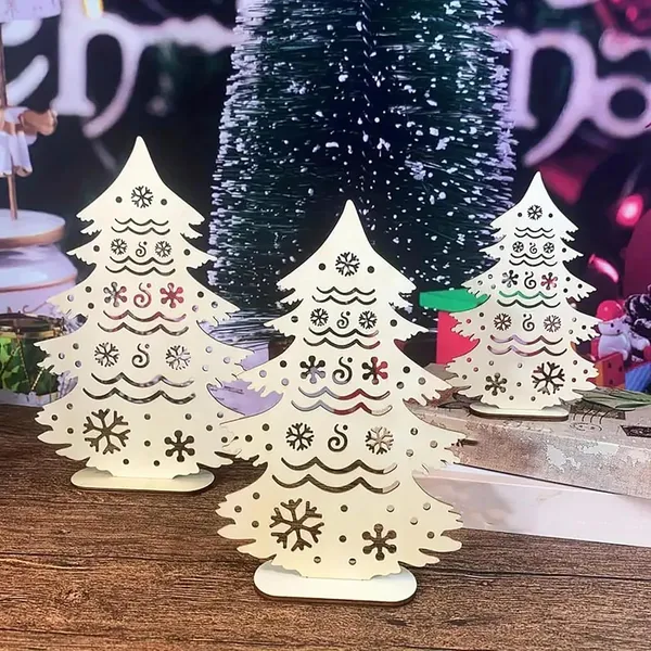 Beige_Cliths_Wooden_Christmas_Tree_Home_Decor