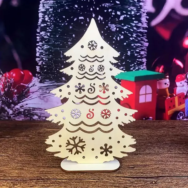 Beige_Cliths_Wooden_Christmas_Tree_Home_Decor