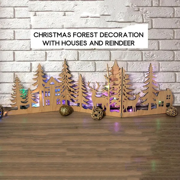Beige_Standing_Holiday_Trees_Centerpiece_Diy_And_Craft