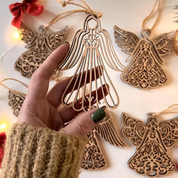 Beige_Wooden_Angel_Christmas_Tree_Ornaments_Diy_And_Craft